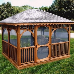 10x12 Classic Rectangle Gazebo