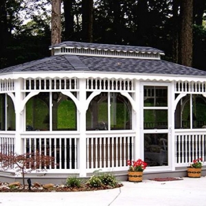 12x20 Colonial Oval Gazebo